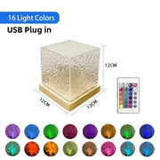 16 Color Dynamic Rotating Water Wave Projector